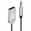 Qoltec Bezprzewodowy adapter odbiornik dźwięku Audio HiFi Home&Car | Bluetooth 6.0 | 2 x RCA | 1 x AUX MiniJack 3.5mm | USB | Mi